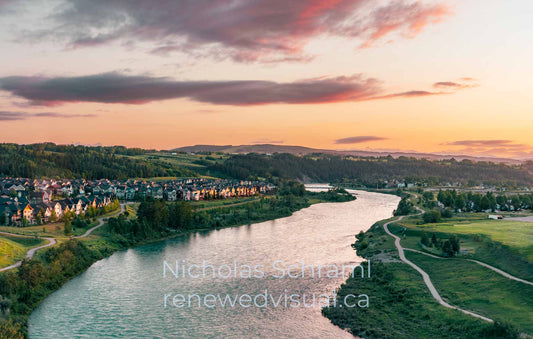 Twilight Serenade - Cochrane Sunset